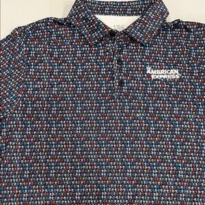 American Express Multicolor Polo Shirt